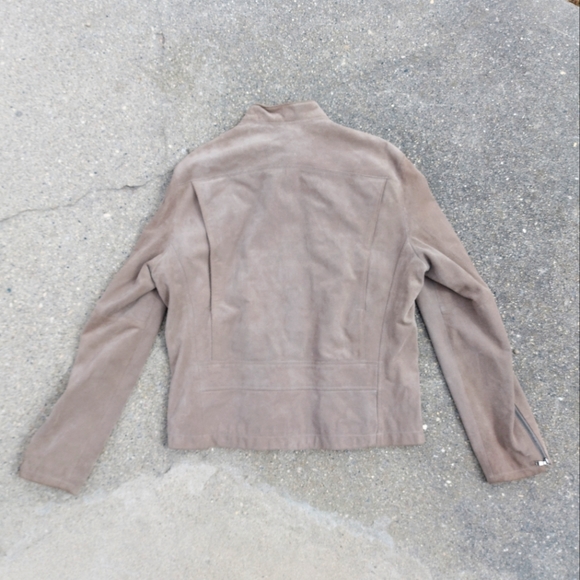 Suede Moto Jacket - Picture 2 of 6